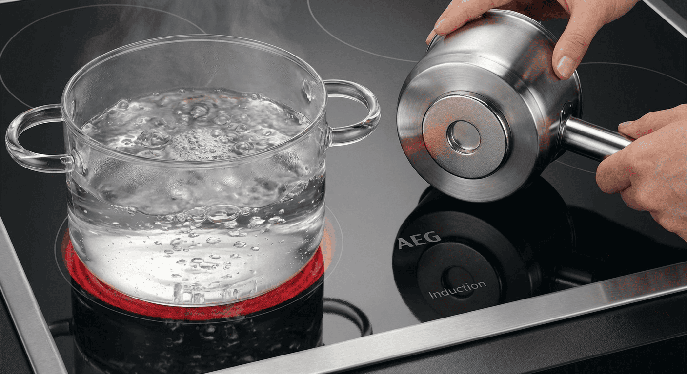 Индукционная варочная панель: принцип работы, плюсы и минусы